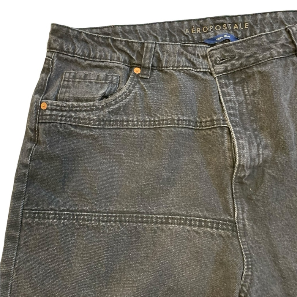 AEROPOSTALE | Mom Jean in black with accent stitching size 16 - Picture 10 of 10
